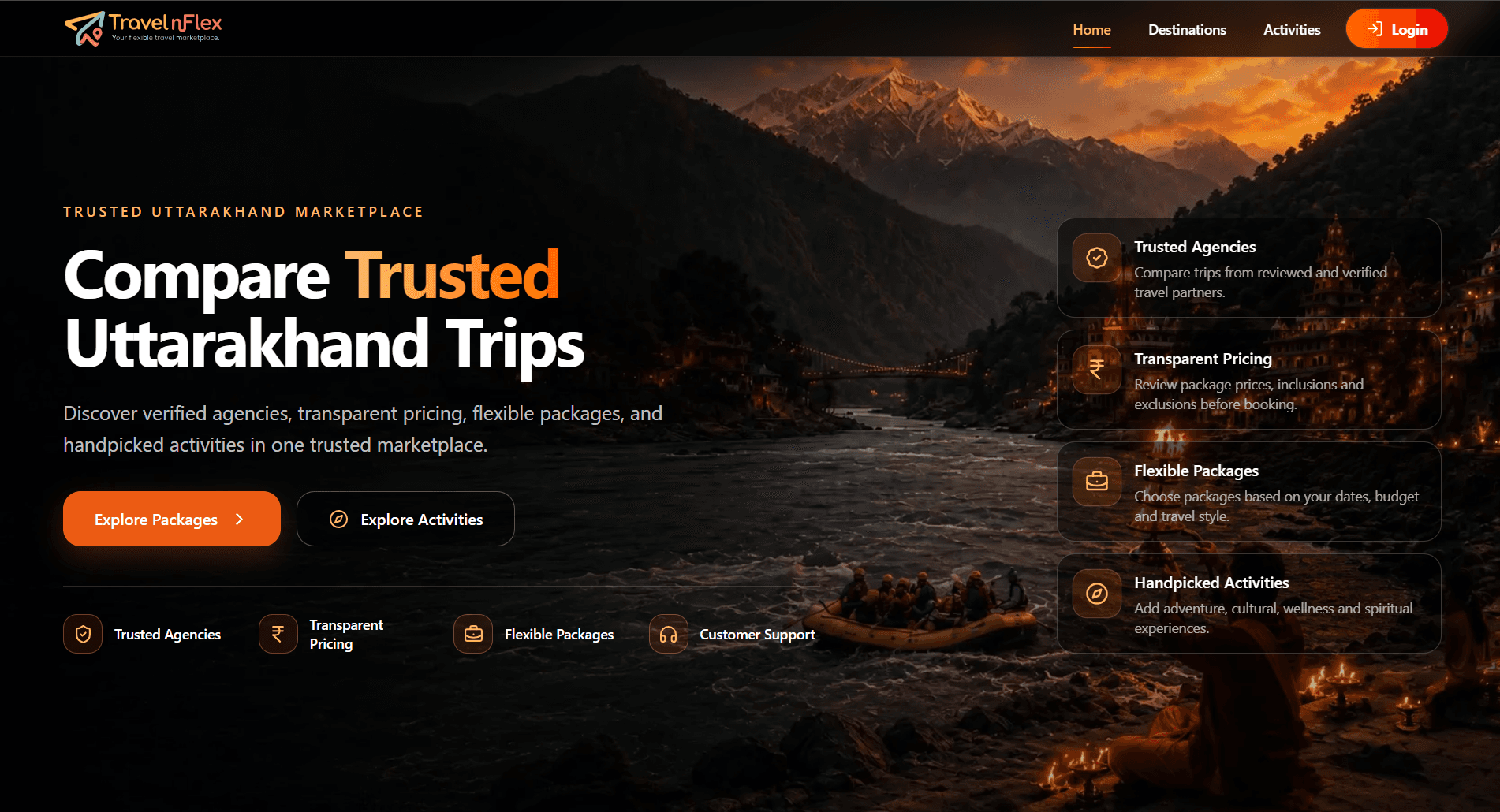 TravelnFlex project preview